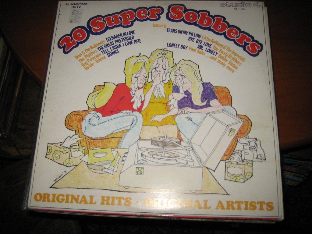 LP, 20 Super Sobbers, Cd's en Dvd's, Vinyl | Pop, Ophalen of Verzenden, Zo goed als nieuw, 12 inch