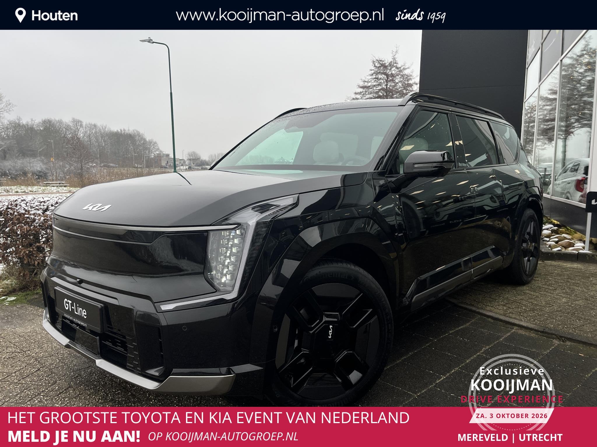 Kia EV9 GT-Line AWD 99.8 kWh , Snel Leverbaar! Inclusief 200