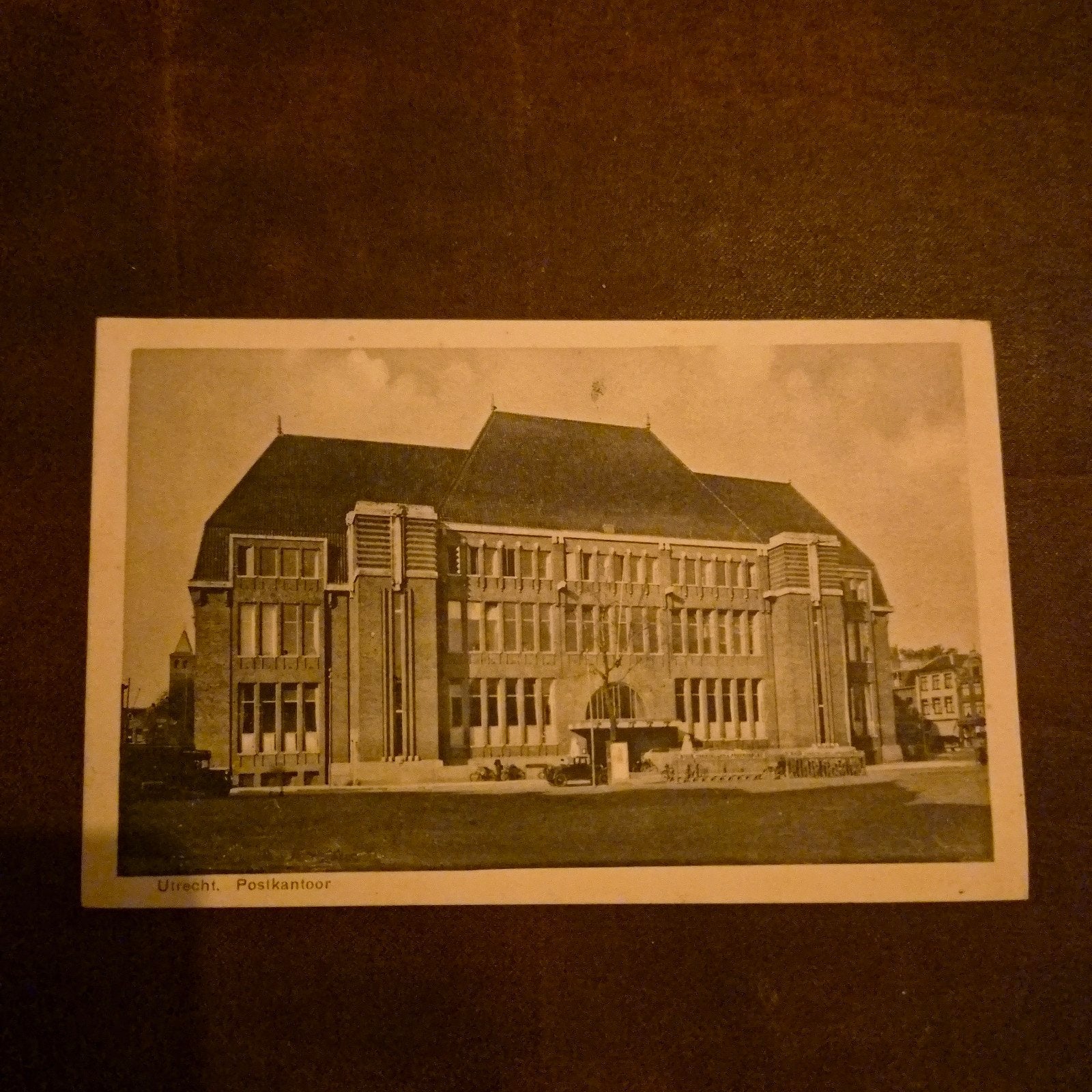 ansichtkaart postkantoor Utrecht, Ophalen of Verzenden, Voor 1920, Utrecht