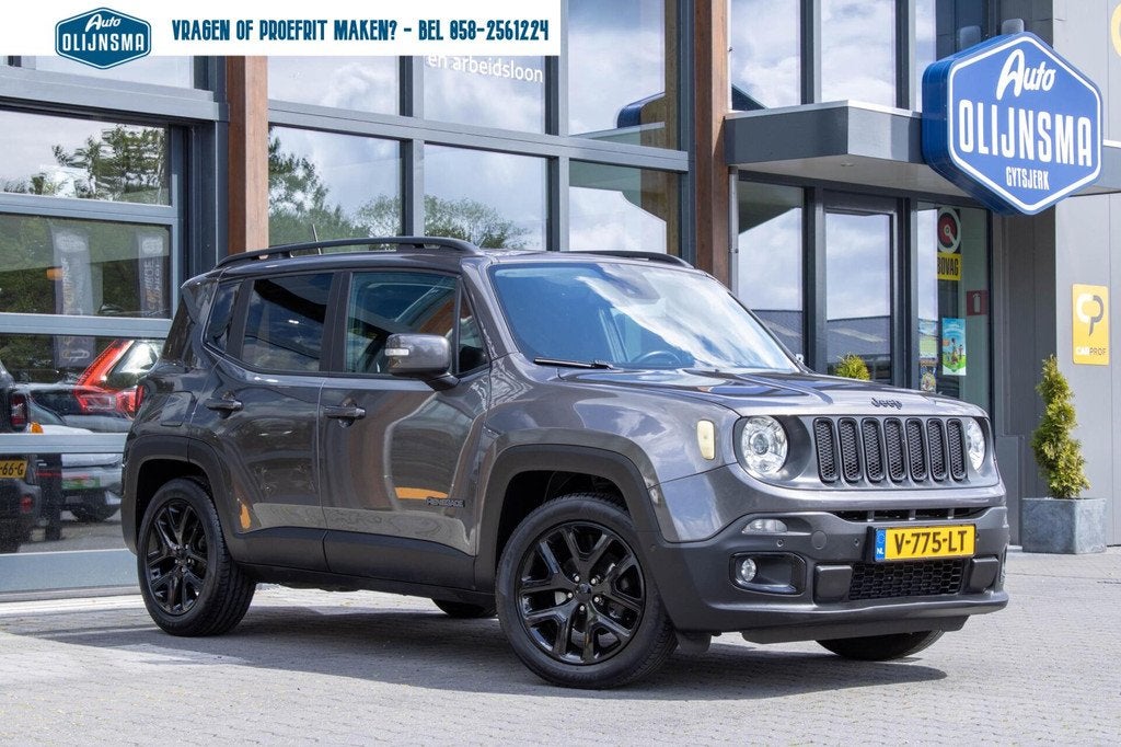 Jeep Renegade 1.4 MultiAir Limited|EX BTW|Parkeersenoren|Nav, Auto's, Jeep, Automatische klimaatregeling, Gebruikt, 4 cilinders