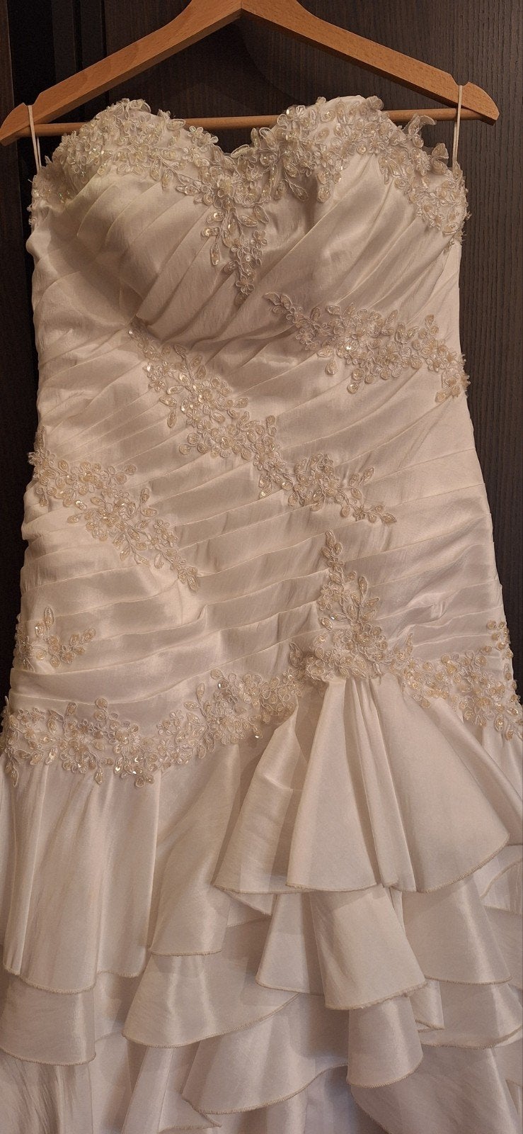 Trouwjurk / jurk maat 42 - Spaans gevoel - ook voor theater, Kleding | Dames, Trouwkleding en Trouwaccessoires, Ophalen, Gedragen