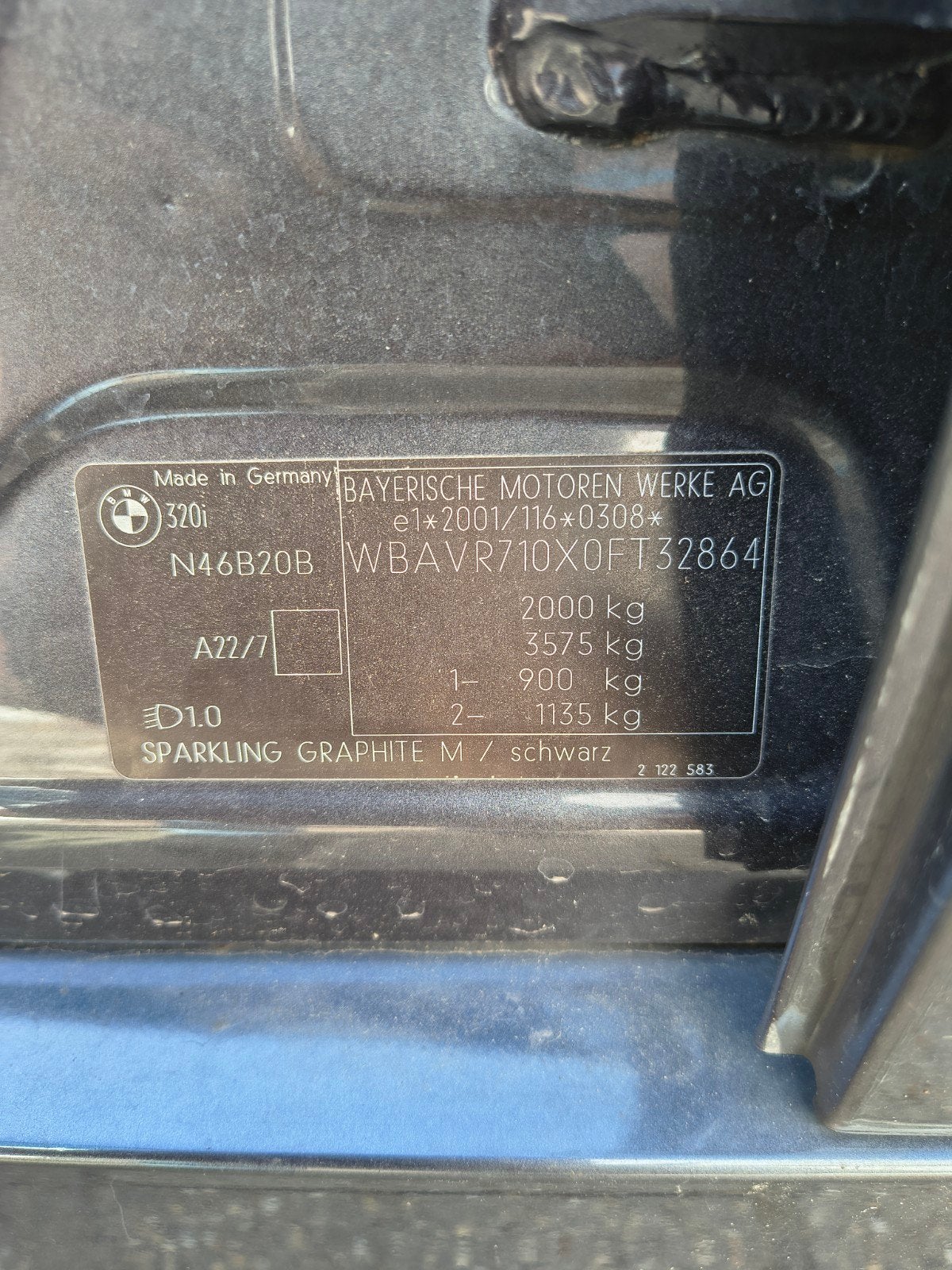 gezocht e91 achterbumper  kleur zie foto, Gebruikt, Ophalen of Verzenden, Achter, Bumper