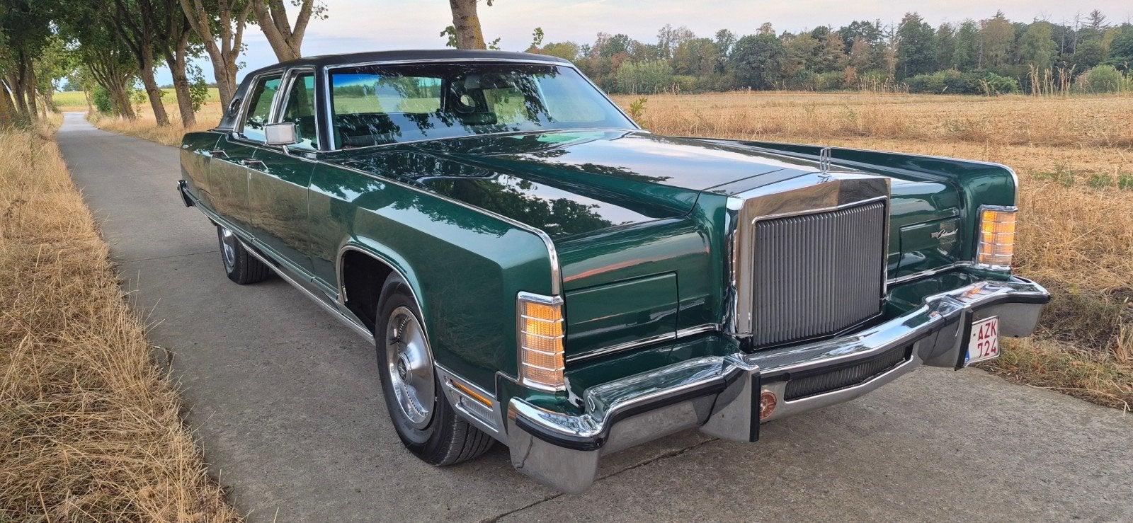 Lincoln continental 1977, Auto's, Lincoln, 7500 cc, Particulier, LPG, Te koop