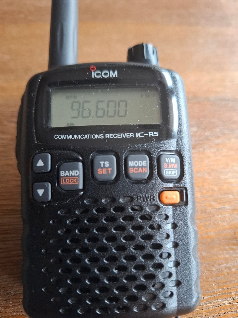 te Koop ICOM IC-R5, Ophalen of Verzenden, Zo goed als nieuw, Ontvanger