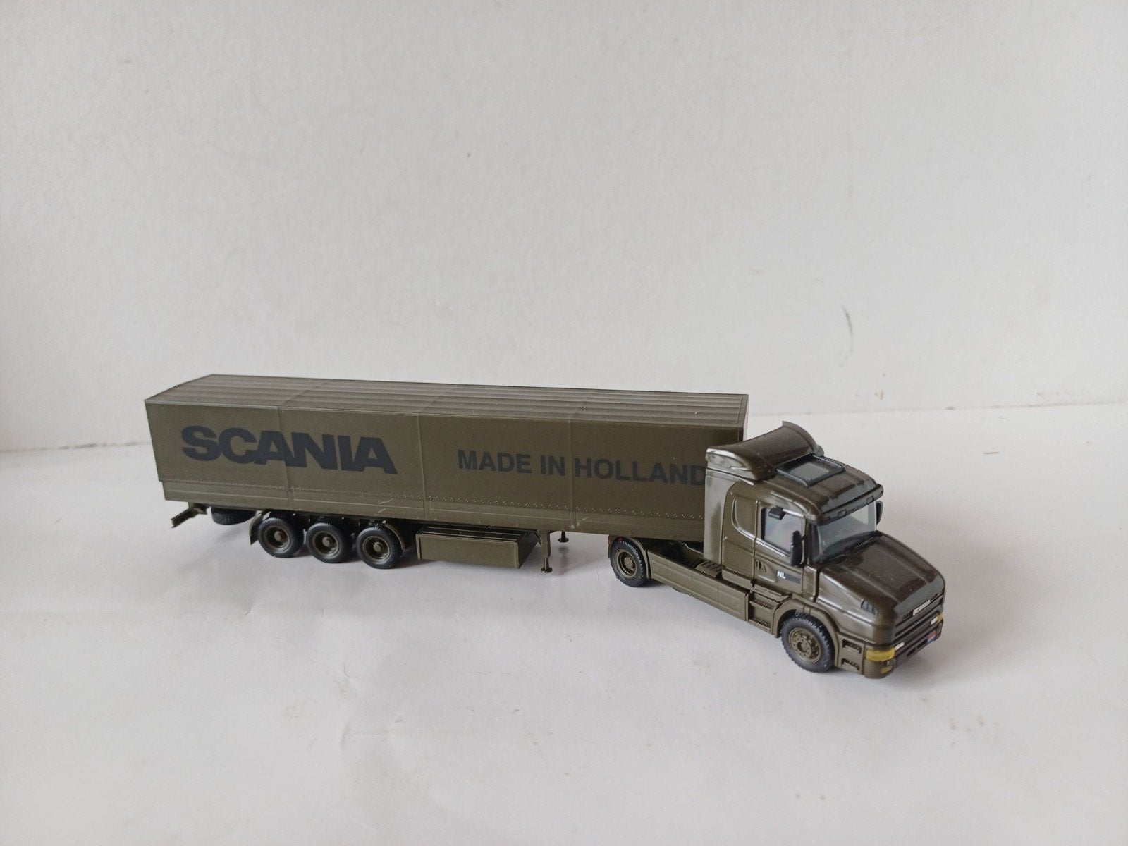 Herpa 1:87 HO H0 plastic truck Scania Rorpedo 124 420, Ophalen of Verzenden, Zo goed als nieuw, Gelijkstroom of Wisselstroom, Overige merken