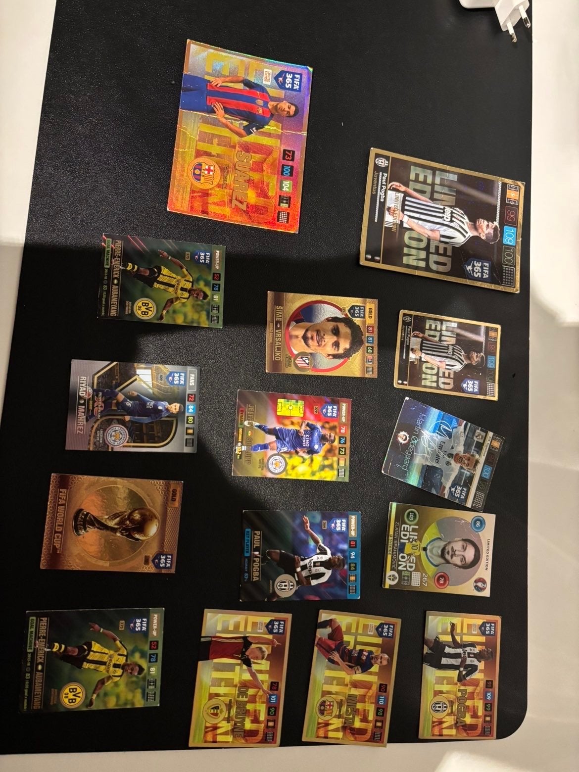 FIFA 365 Adrenalyn XL Voetbalkaarten Collectie, Ophalen of Verzenden, Gebruikt, Meerdere kaarten, Foil