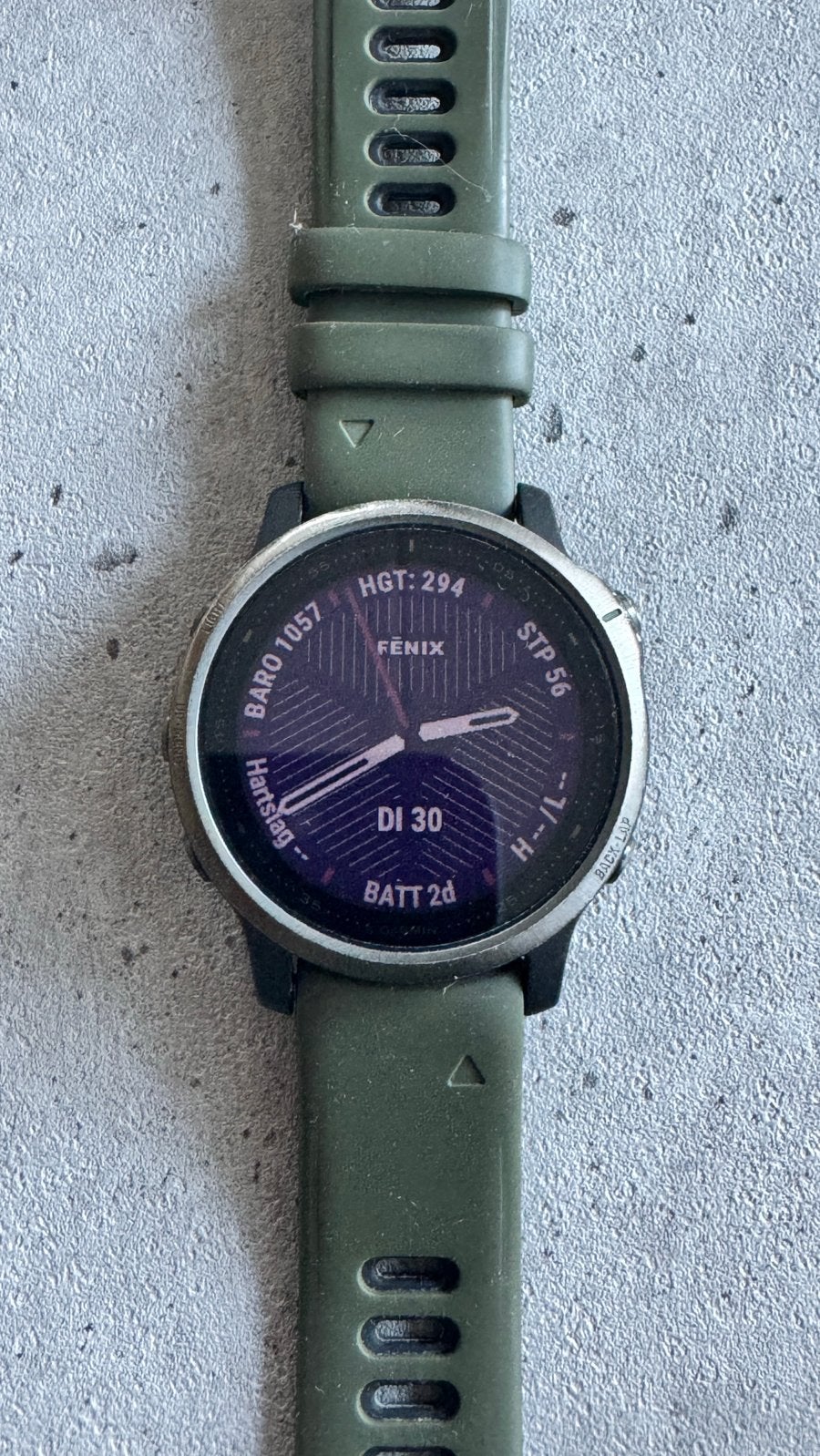 Garmin Fenix 6S Sapphire 42 mm - Robuust en Compact, Gebruikt, Zwart, IOS, Ophalen of Verzenden