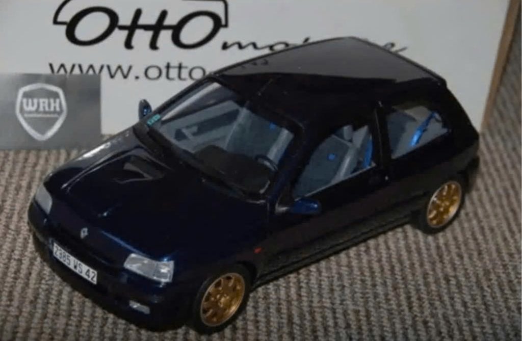 1:12 RENAULT CLIO WILLIAMS PH 2 G008 Otto mobile in doos WRH, Verzenden, Zo goed als nieuw, 1:5 t/m 1:8, Auto