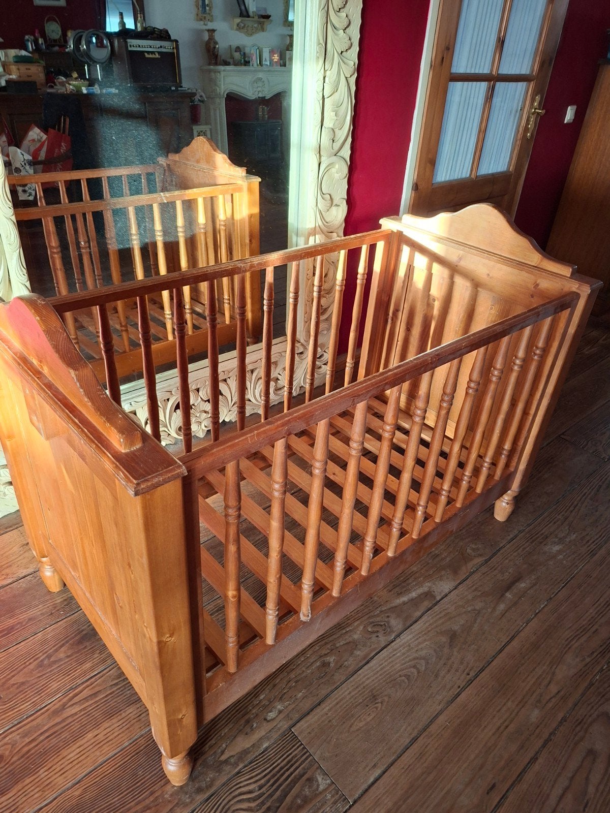 Baby bedje Vintage, Ophalen, Gebruikt