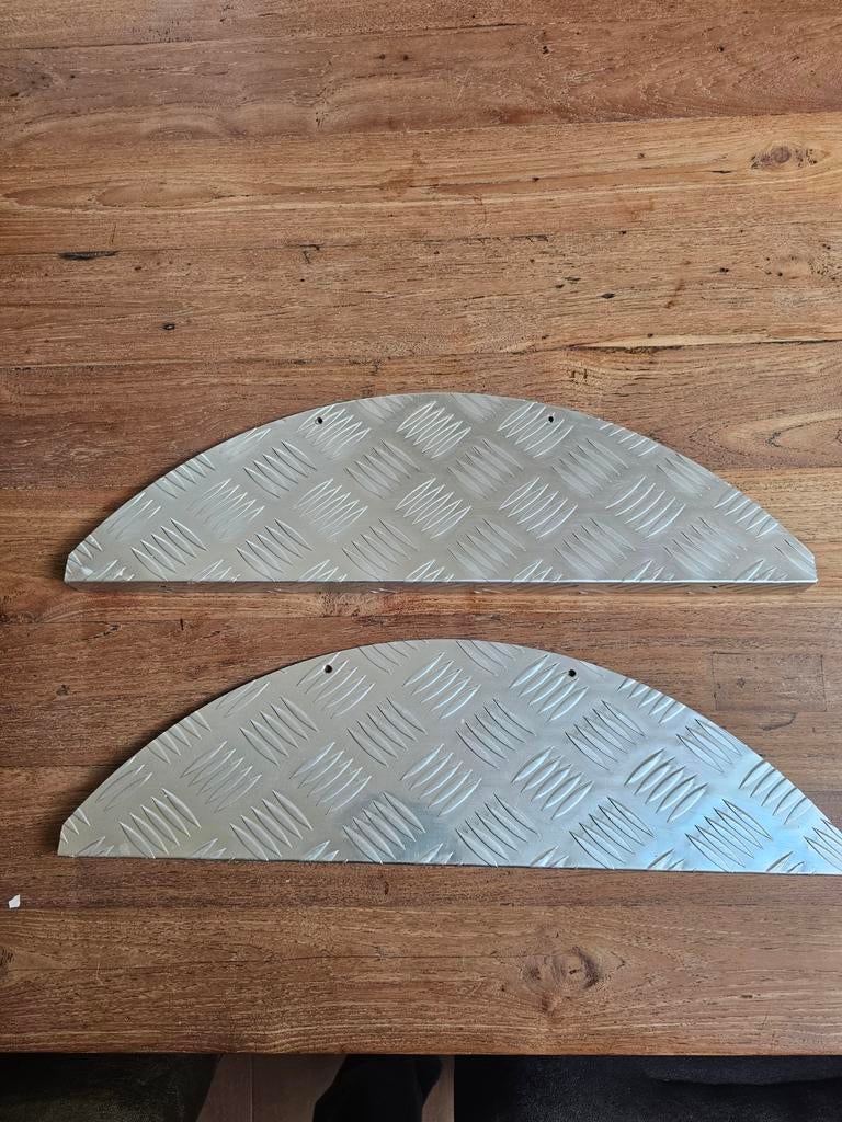 Trap mat aluminium traanplaat, Hobby en Vrije tijd, Kaarten | Zelf maken, Ophalen of Verzenden, Overige thema's