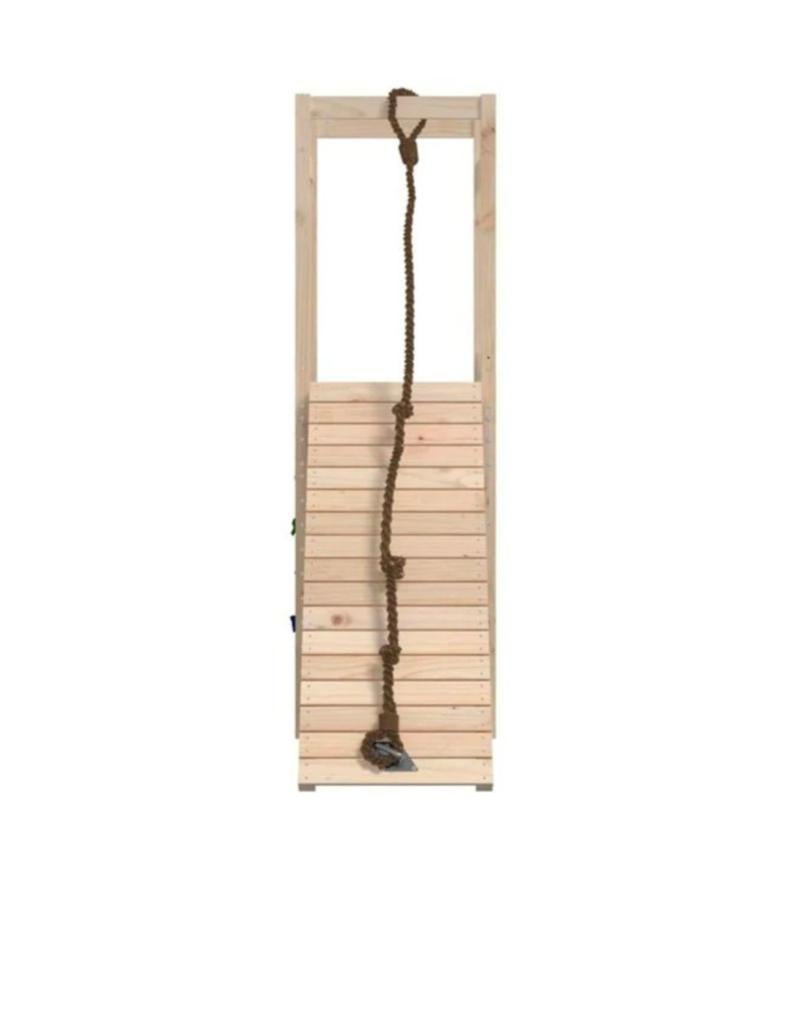 Klimwand met touw 90 cm hoog, Ophalen of Verzenden, Nieuw, Klimwand, Aanbouwonderdeel