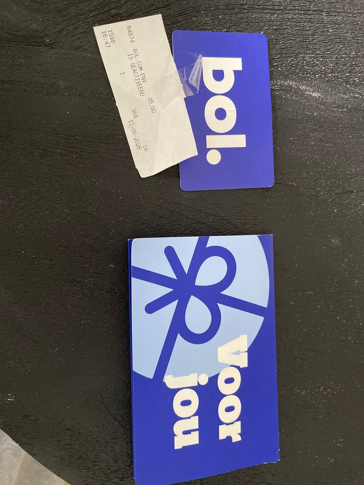 Bol kaart, Tickets en Kaartjes, Kortingen en Cadeaubonnen, Eén persoon, Cadeaubon, Warenhuis- of Winkelbon