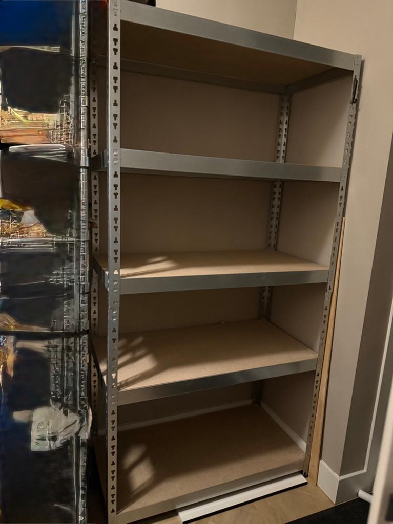 Stellingkast - draagvermogen 175 kg per plank, Huis en Inrichting, Ophalen, Zo goed als nieuw