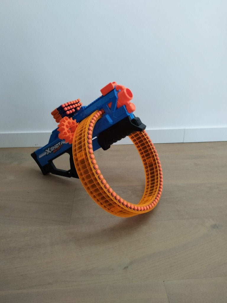XSHOT Insanity Mad Mega Barrel blaster, Ophalen, Gebruikt
