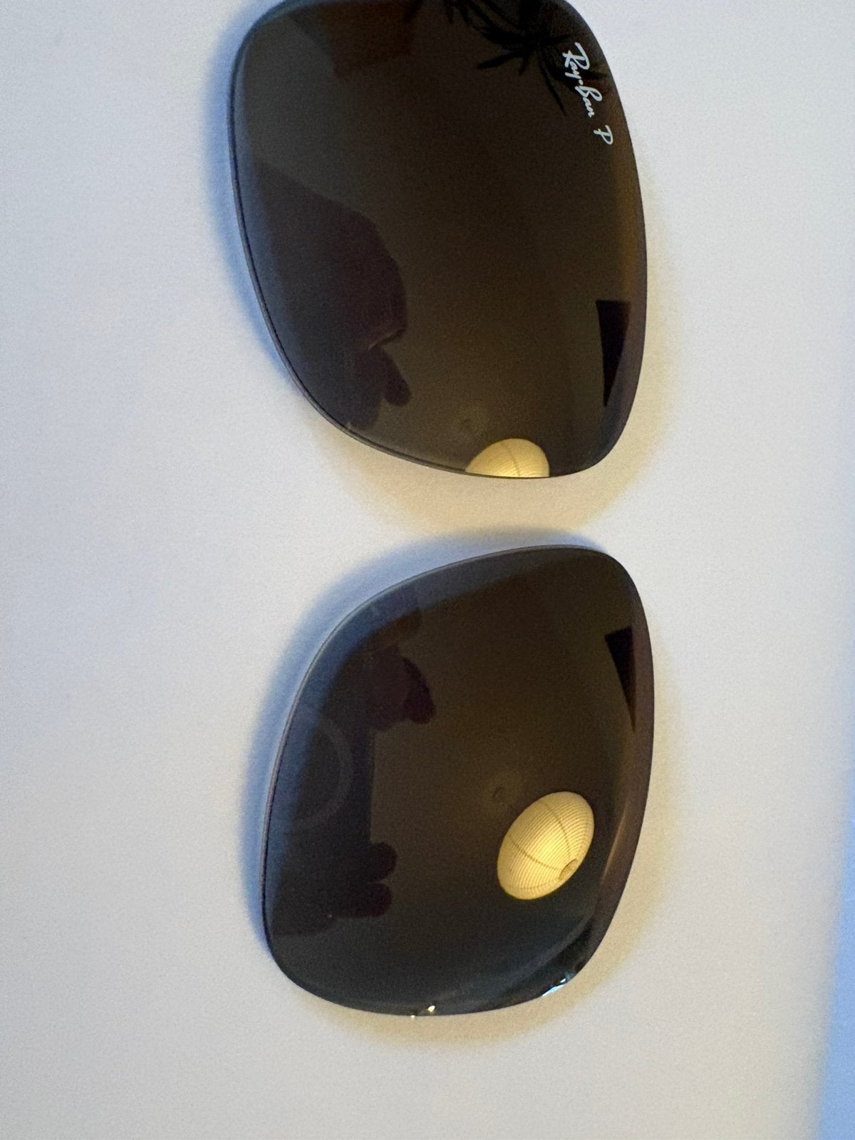 Originele Ray-ban Zonnebrilglazen Polarized Rayban, Ophalen of Verzenden, Zo goed als nieuw, Bruin, Ray-Ban