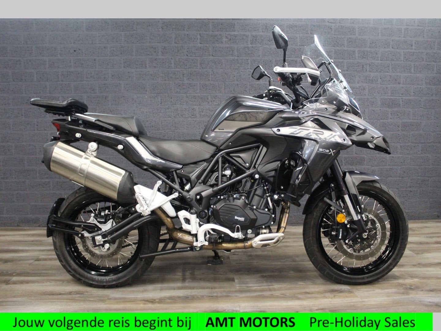 BENELLI TRK 502 X (bj 2021) 20.492 km Nieuwstaat Zie Foto\'s, 2 cilinders, 499 cc, Bedrijf, Onbekend