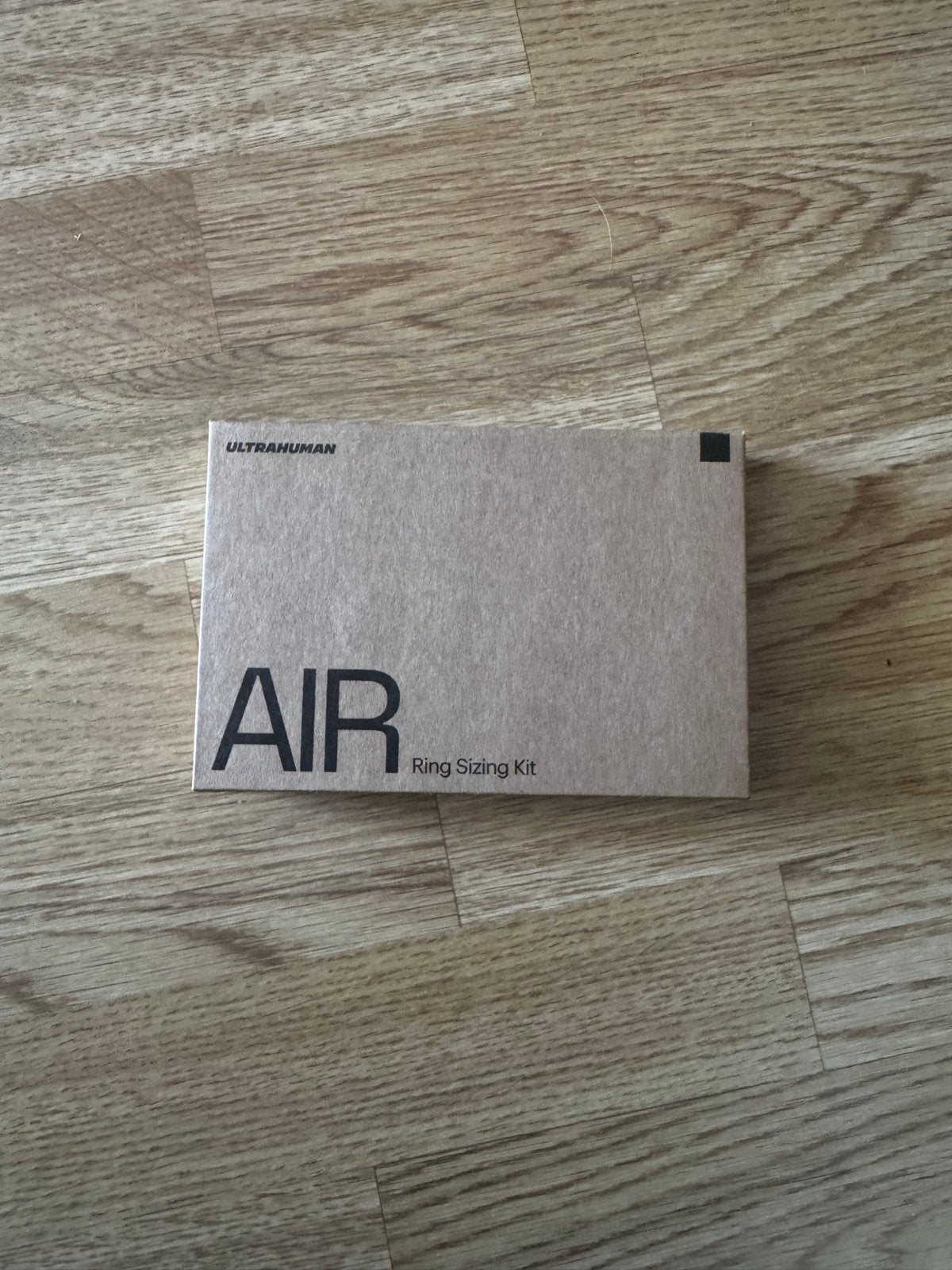 ULTRAHUMAN AIR Ring Sizing Kit - Nieuw, Sieraden, Tassen en Uiterlijk, Ringen, Kunststof, 20 of groter, Zwart, Nieuw