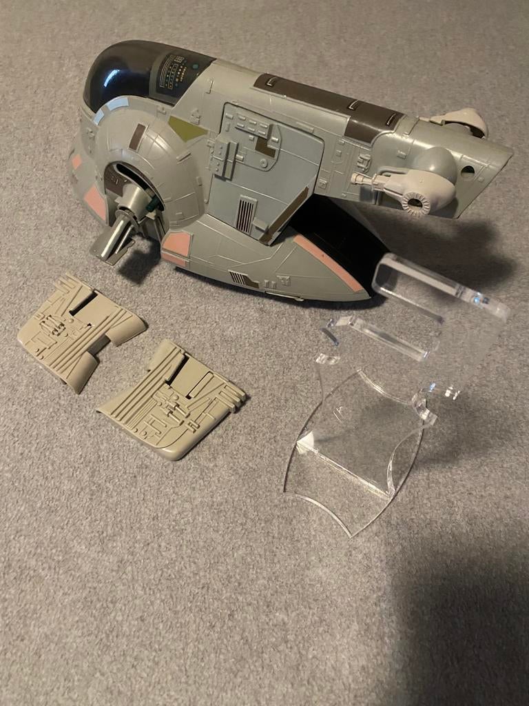 Vintage Star wars Kenner jaren 80 Boba Fett’s Slave 1, Ophalen of Verzenden, Gebruikt, Replica