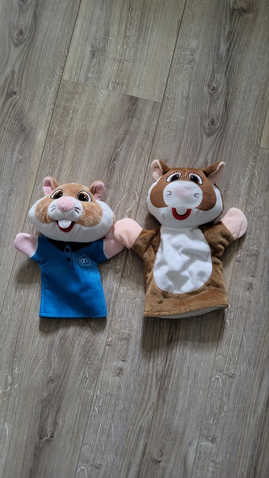 Leuke Albert Heijn Hamster Handpoppen Set, Albert Heijn, Hamster, Ophalen of Verzenden, Zo goed als nieuw