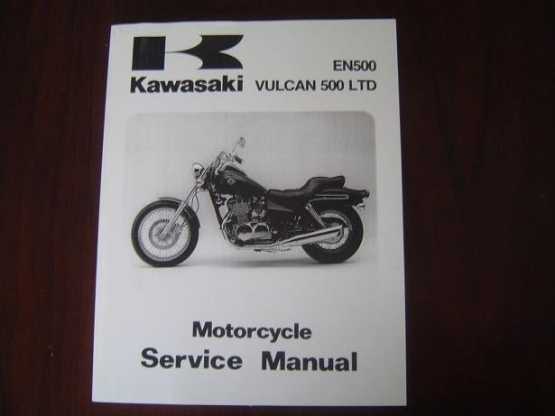Kawasaki EN500 Vulcan 500 LTD 1996 -2000  service manual, Ophalen of Verzenden, Kawasaki