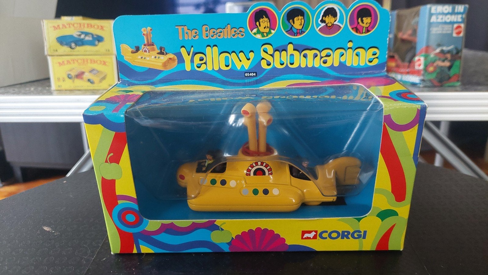 The Beatles Yellow Submarine van Corgi - Nieuwstaat  in doos, Ophalen of Verzenden