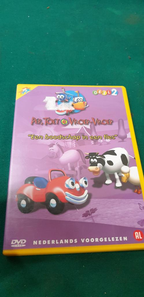 dvd pep, toet en vroep-vroep een boodschap in een fles, Cd's en Dvd's, Ophalen of Verzenden