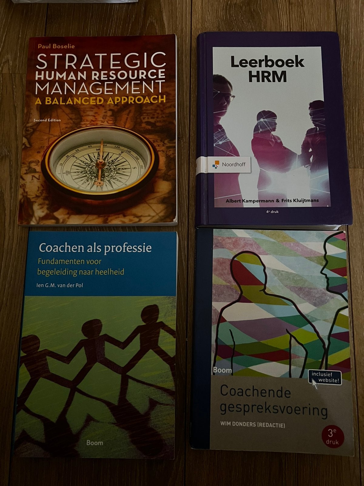 HRM hbo diverse studieboeken, Boeken, Ophalen of Verzenden, Beta, Zo goed als nieuw, HBO