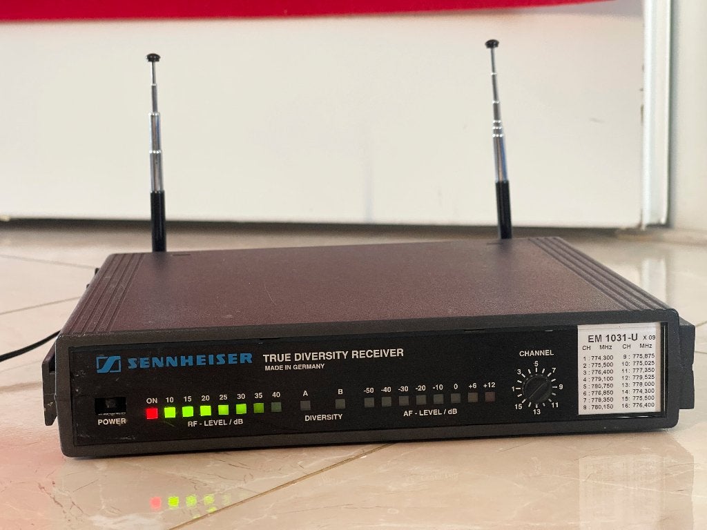 ennheiser EM 1031-U True Diversity Wireless Mic Receiver, N, Overige typen, Ophalen of Verzenden, Sennheiser