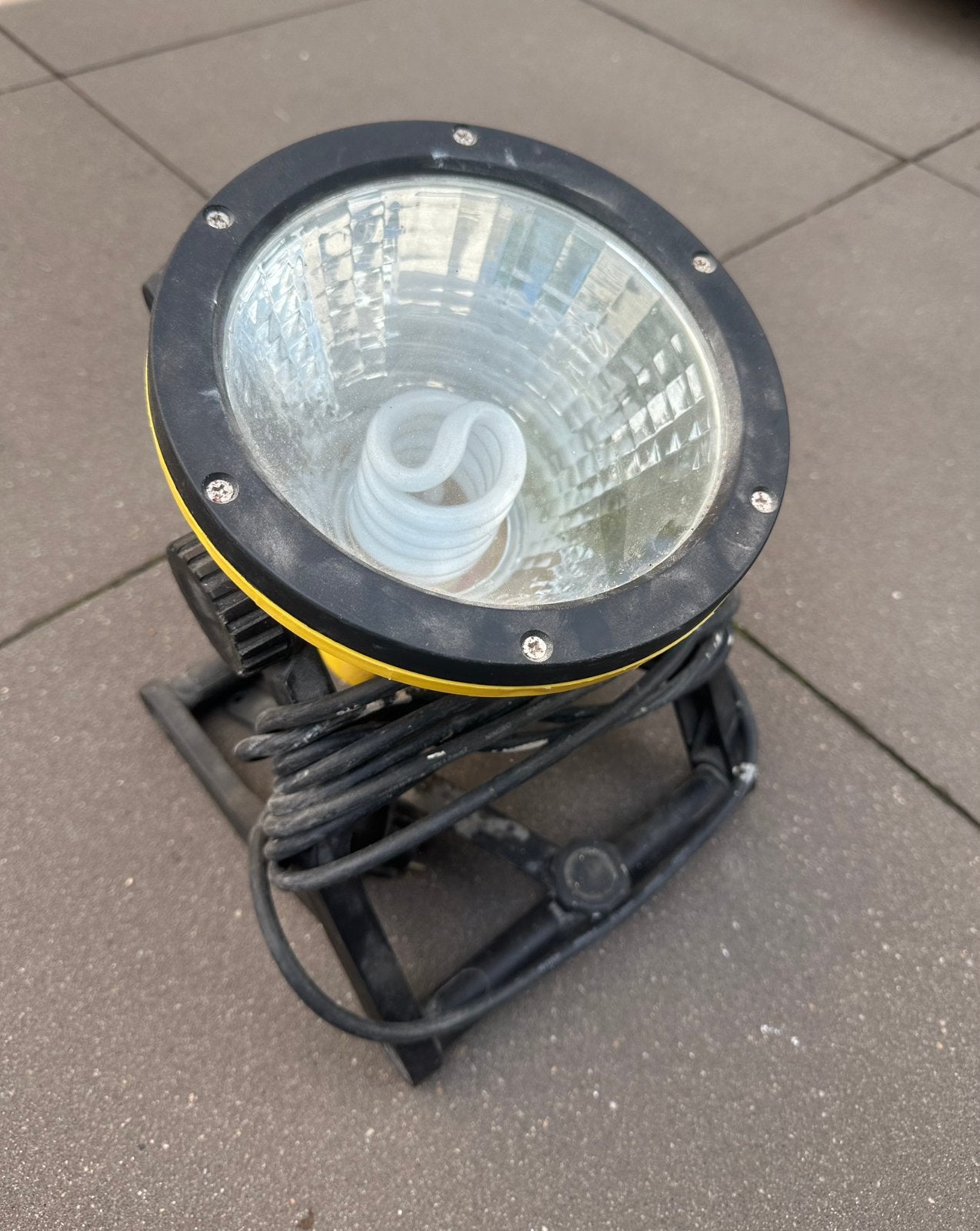 Bouwlamp met snoer, Ophalen, Gebruikt, Minder dan 50 watt, Lamp