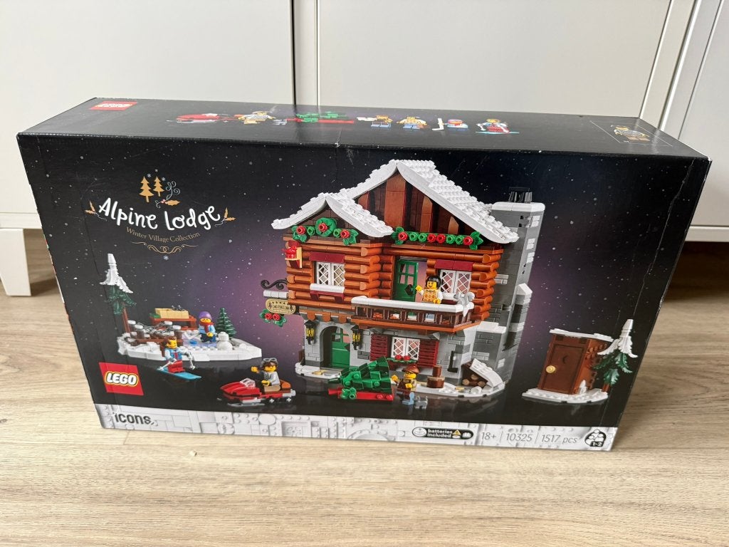 Lego Icons 10325 Skihut nieuw in doos, Lego, Nieuw, Ophalen of Verzenden, Icons