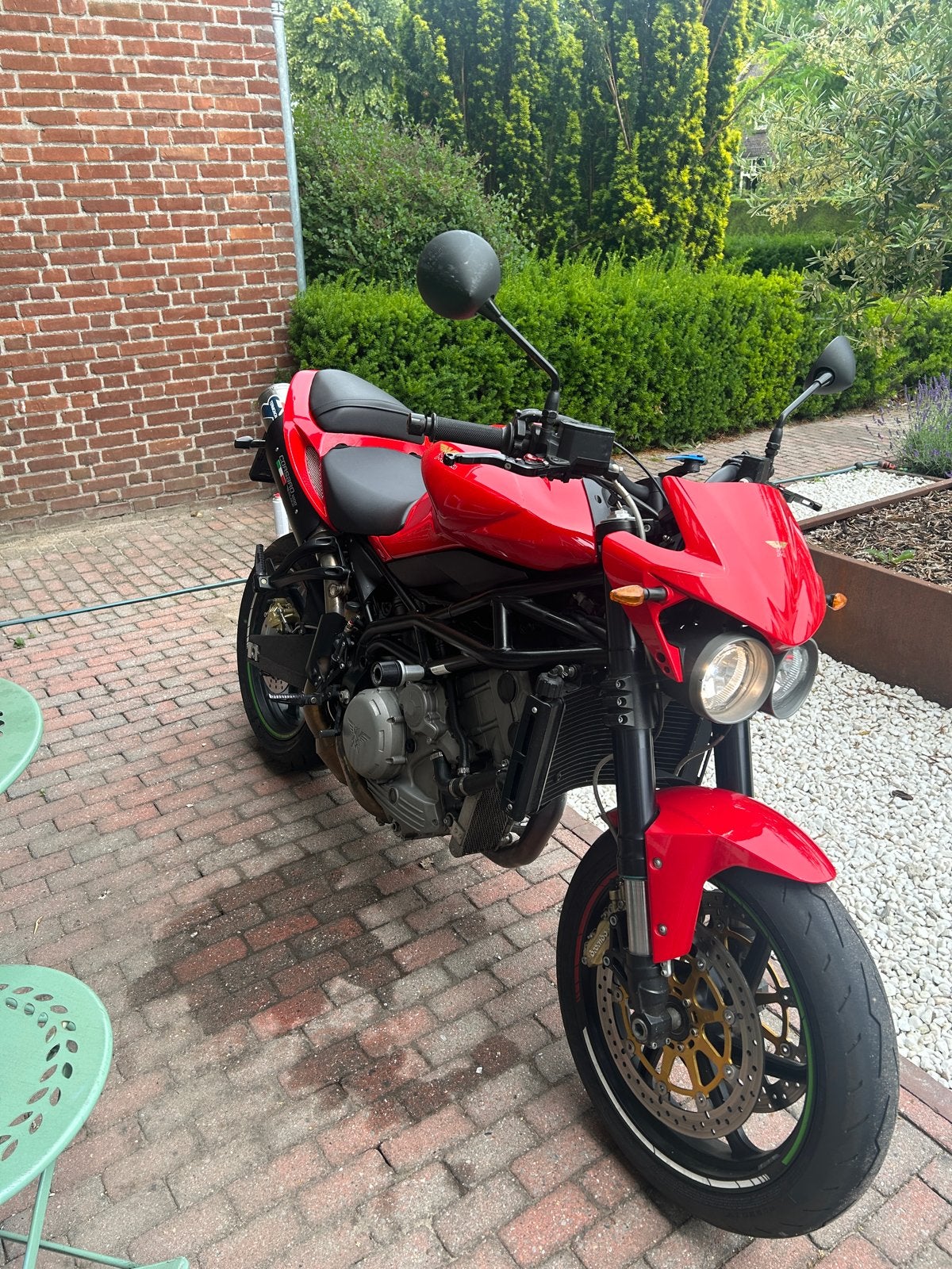 Morini Corsaro 1200 Veloce - Unieke Naked Bike, 2 cilinders, Sportuitlaat, Motorrijbewijs A, Gebruikt