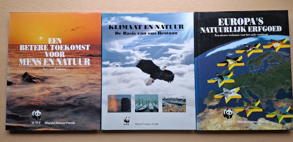 3 mooie fotoboeken van het Wereld Natuur Fonds, Boeken, Natuur, Ophalen of Verzenden, Zo goed als nieuw, Natuur algemeen, WNF