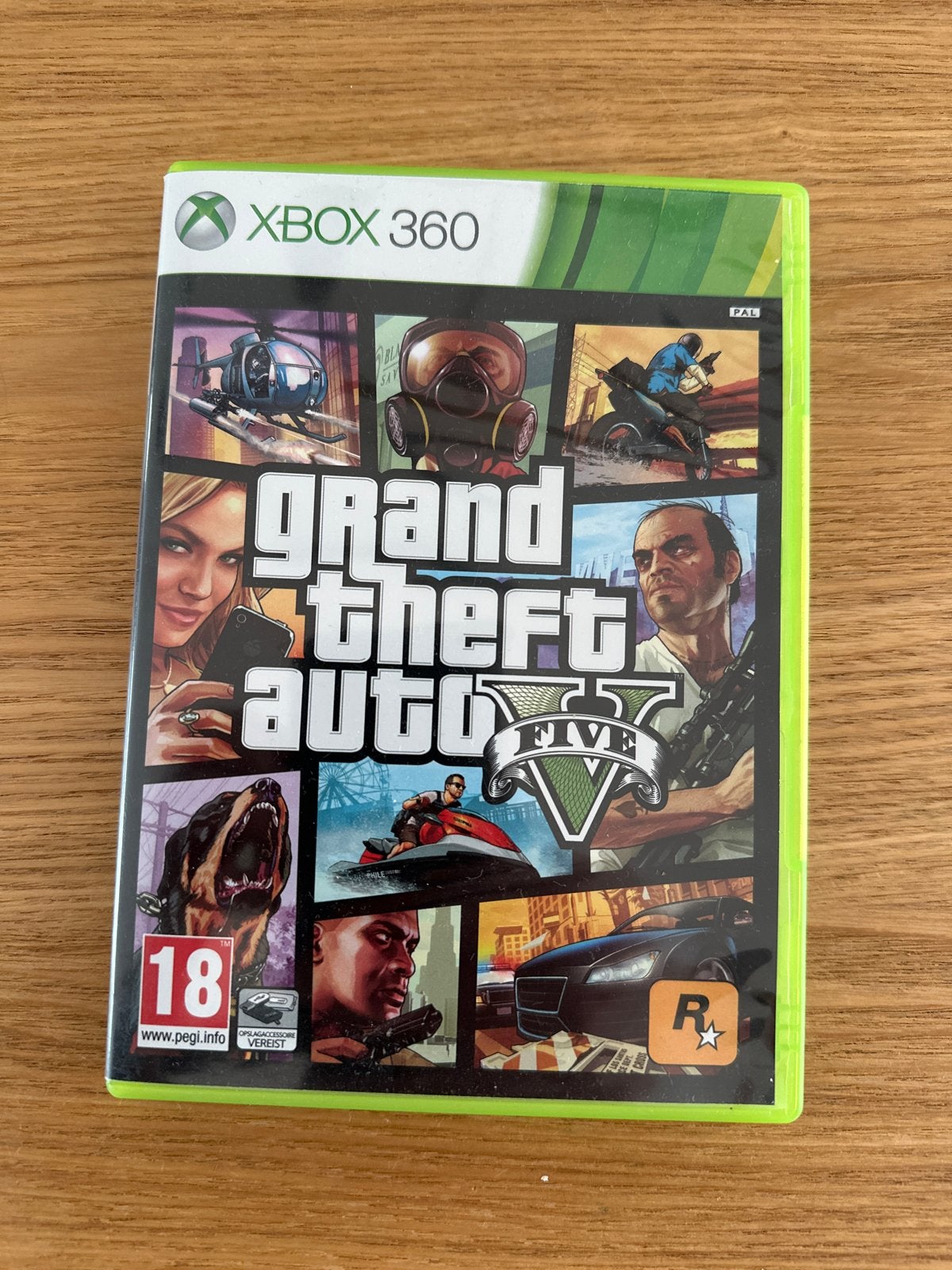 Grand Theft Auto V (GTA 5) voor Xbox 360, Spelcomputers en Games, Avontuur en Actie, Online, Vanaf 18 jaar, 1 speler