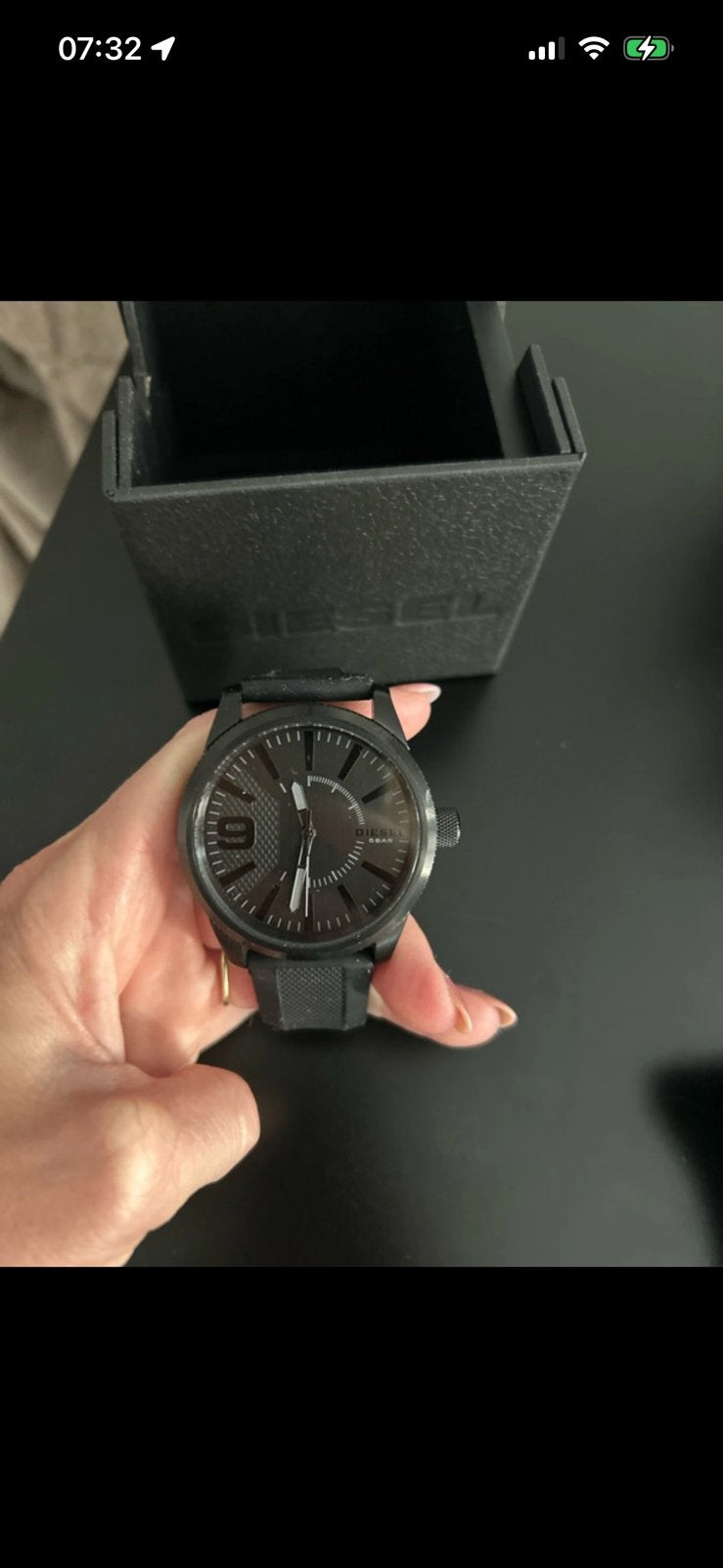 Nieuwe Diesel horloge, Overige merken, Polshorloge, Nieuw, Kunststof