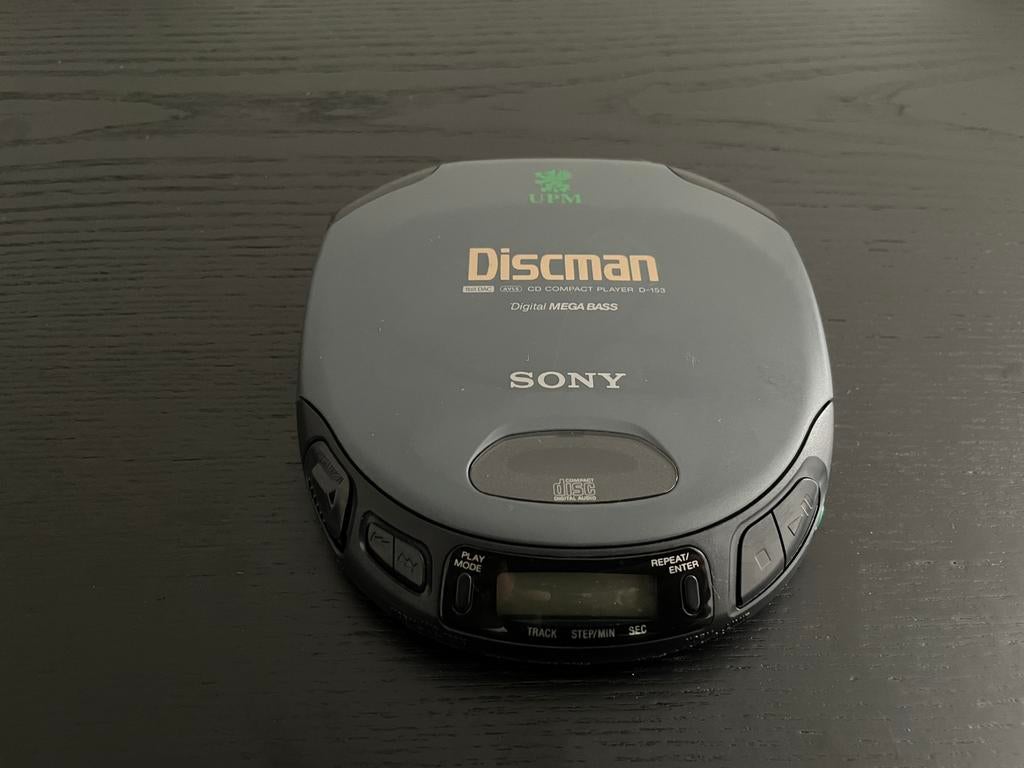 Sony Discman D-153 [draagbare CD-speler] - Getest & werkend, Ophalen of Verzenden, Discman