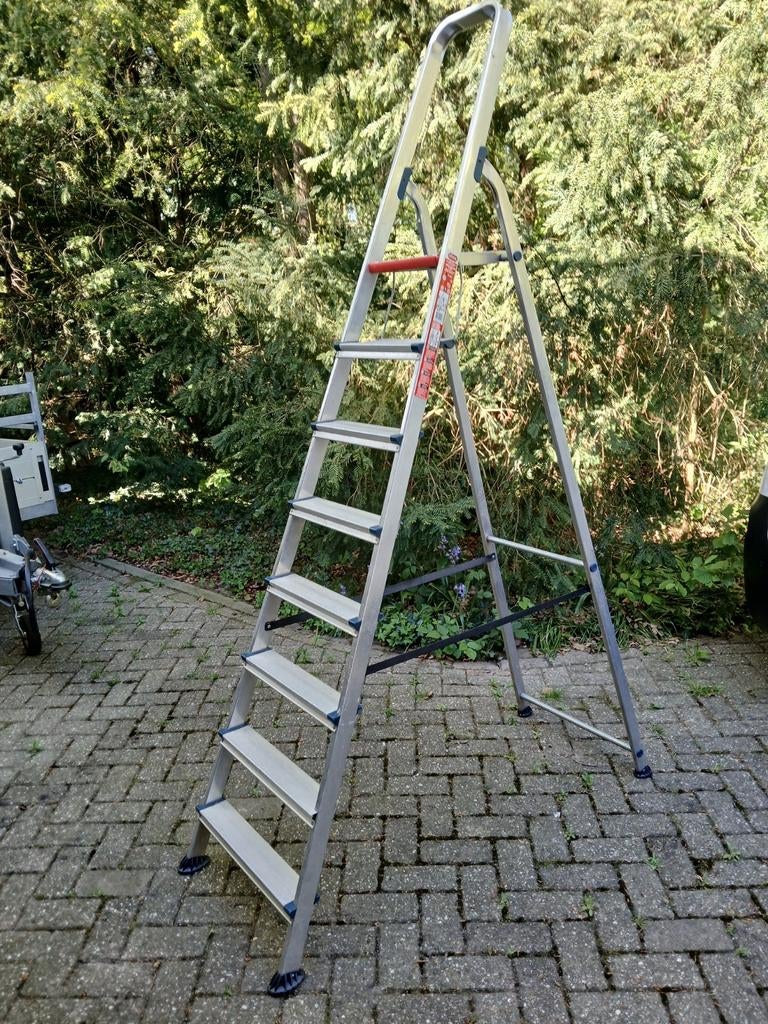 Altrex Double Decker D 808 Trap - 8 treden, Ophalen of Verzenden, Gebruikt, Trap, 2 tot 4 meter