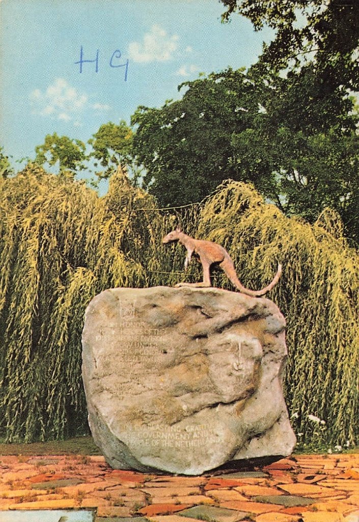 Veghel, Airborne Manument, Ophalen of Verzenden, 1960 tot 1980, Gelopen, Noord-Brabant