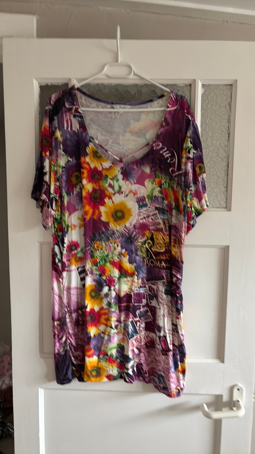 Fleurig shirt miss etam, Ophalen of Verzenden, Zo goed als nieuw, Shirt of Top