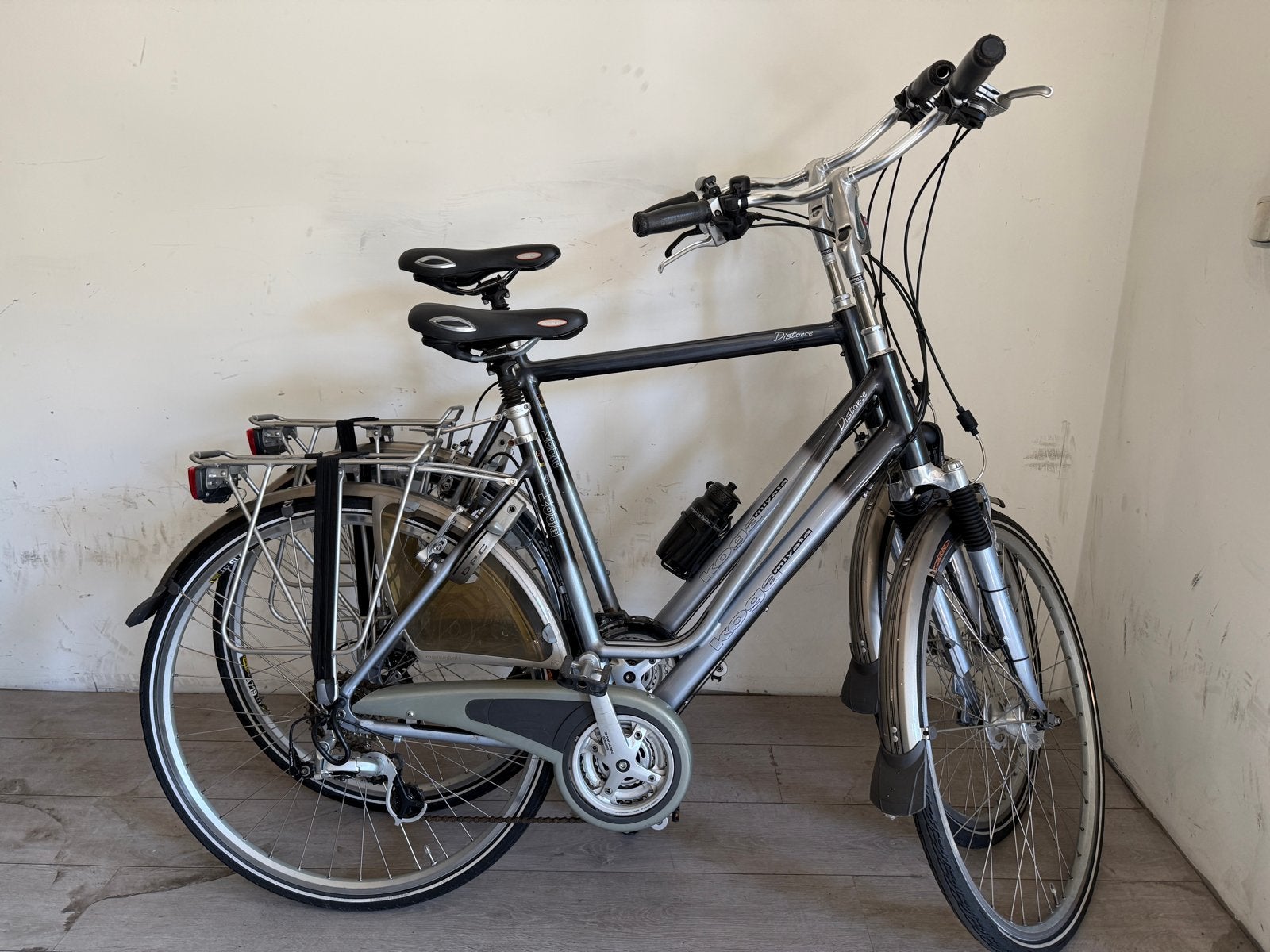 Nette Koga Miyata set fietsen 28 inch, Ophalen, 53 tot 56 cm, Velgrem, Zo goed als nieuw