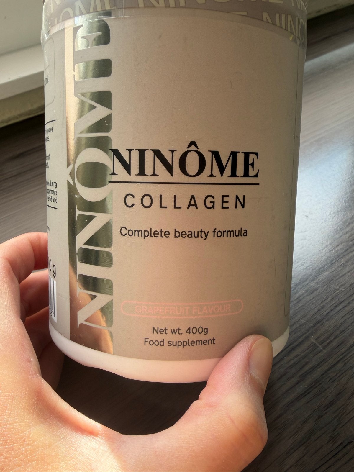 NINÔME Collageen Poeder Grapefruit 400g, Sport en Fitness, Gezondheidsproducten en Wellness, Ophalen, Nieuw, Poeder of Drank