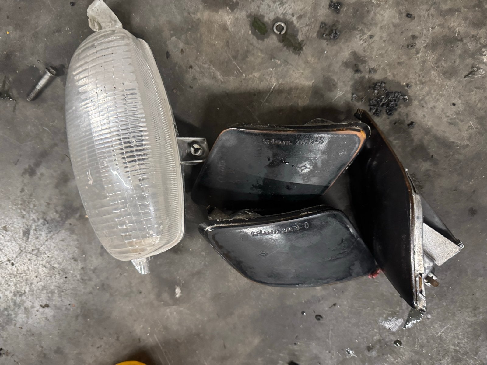 Zip type 1/3 knipperlichten en koplamp, Ophalen, Gebruikt, Universele onderdelen