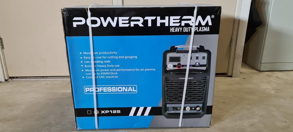 Powertherm XP125 Plasma Snijder - Nieuw in Doos, Doe-het-zelf en Verbouw, Gereedschap | Lasapparaten, Ophalen, Nieuw, 250 ampère of meer