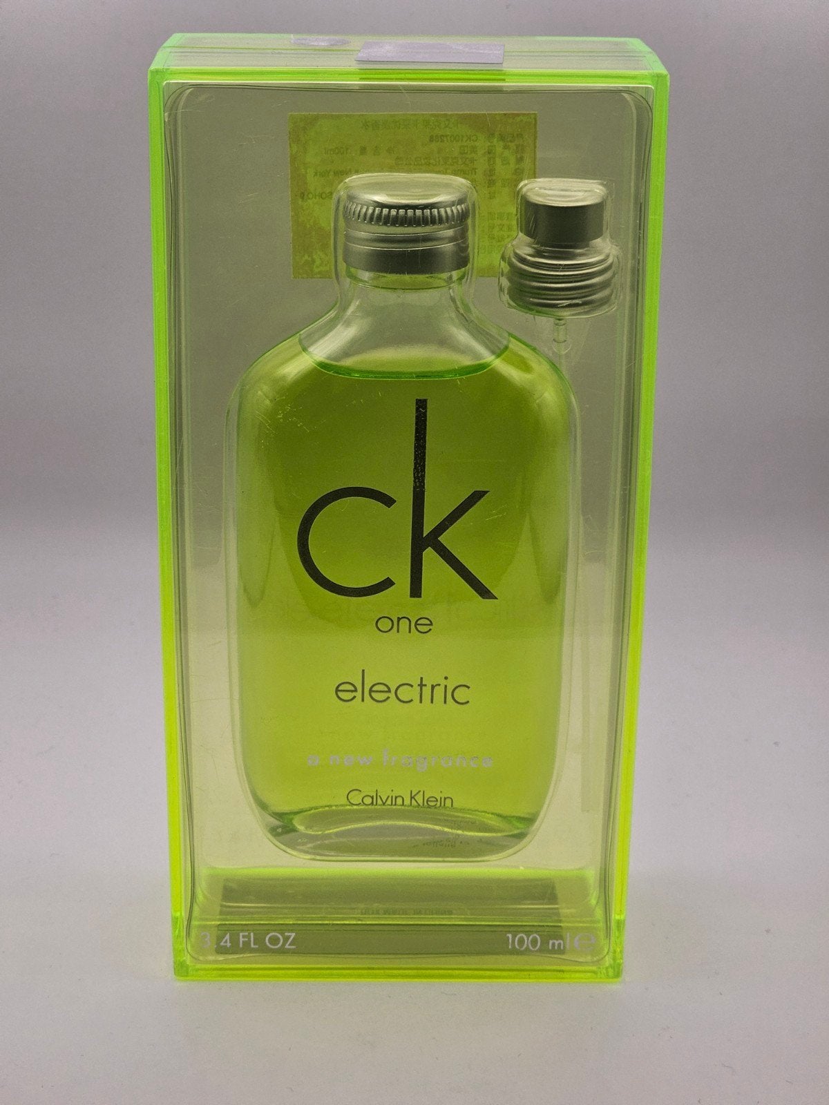 Calvin Klein CK One Electric EDT 100ML 2006 Collector, Ophalen of Verzenden, Nieuw, Parfumfles, Gevuld