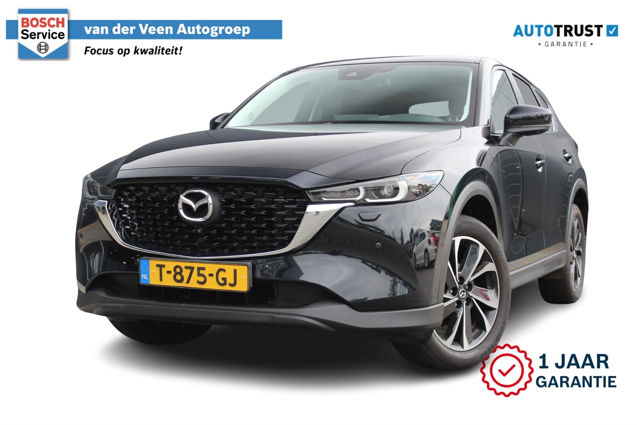 Mazda CX-5 2.0 e-SkyActiv-G M Hybrid 165 Advantage | Incl. 1, Auto's, 1998 cc, Stof, Gebruikt, 4 cilinders