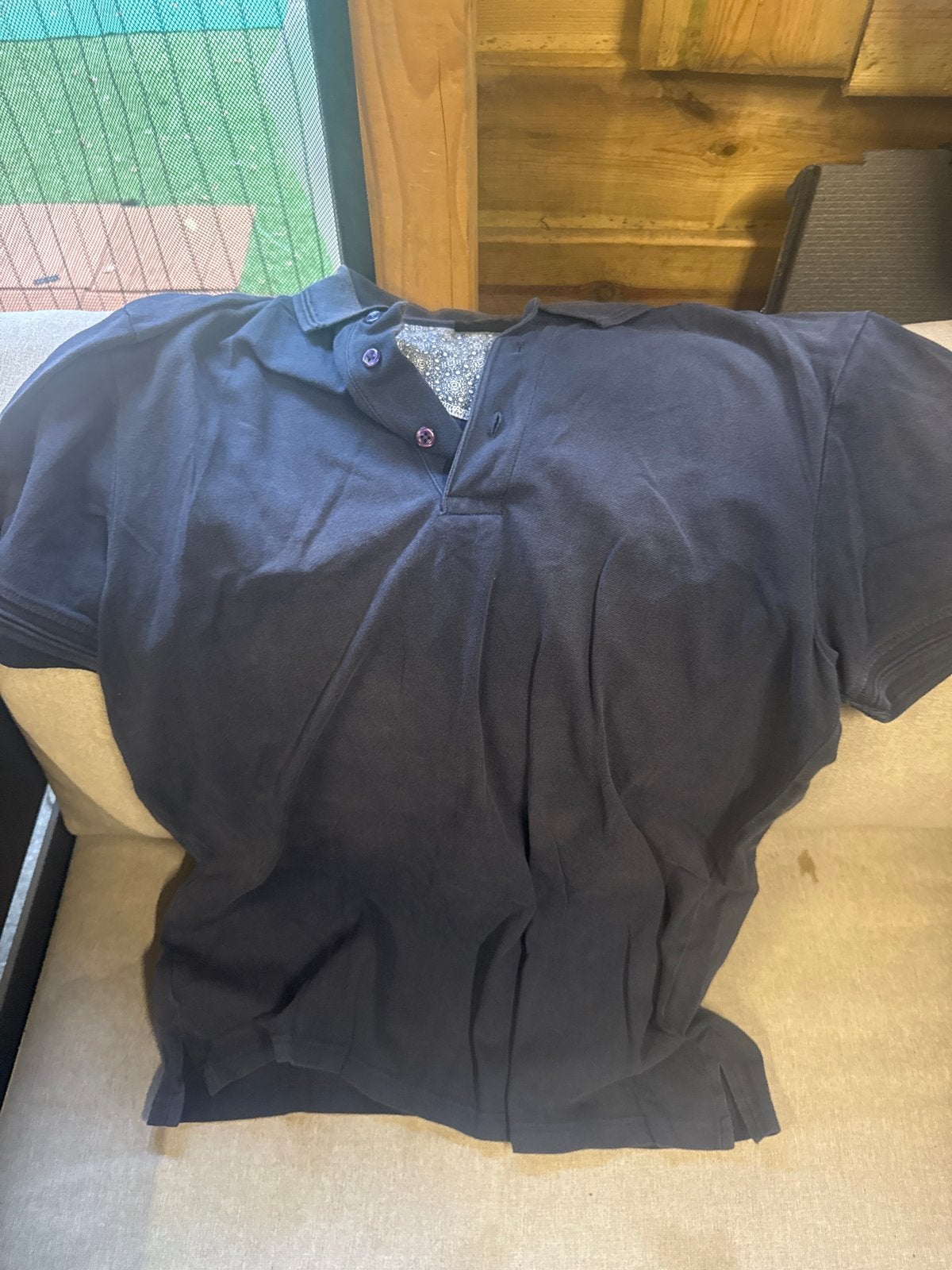 Donkerblauw Tailor & Son T-shirt - Maat M, Ophalen of Verzenden, Gedragen, Maat 48/50 (M), Blauw