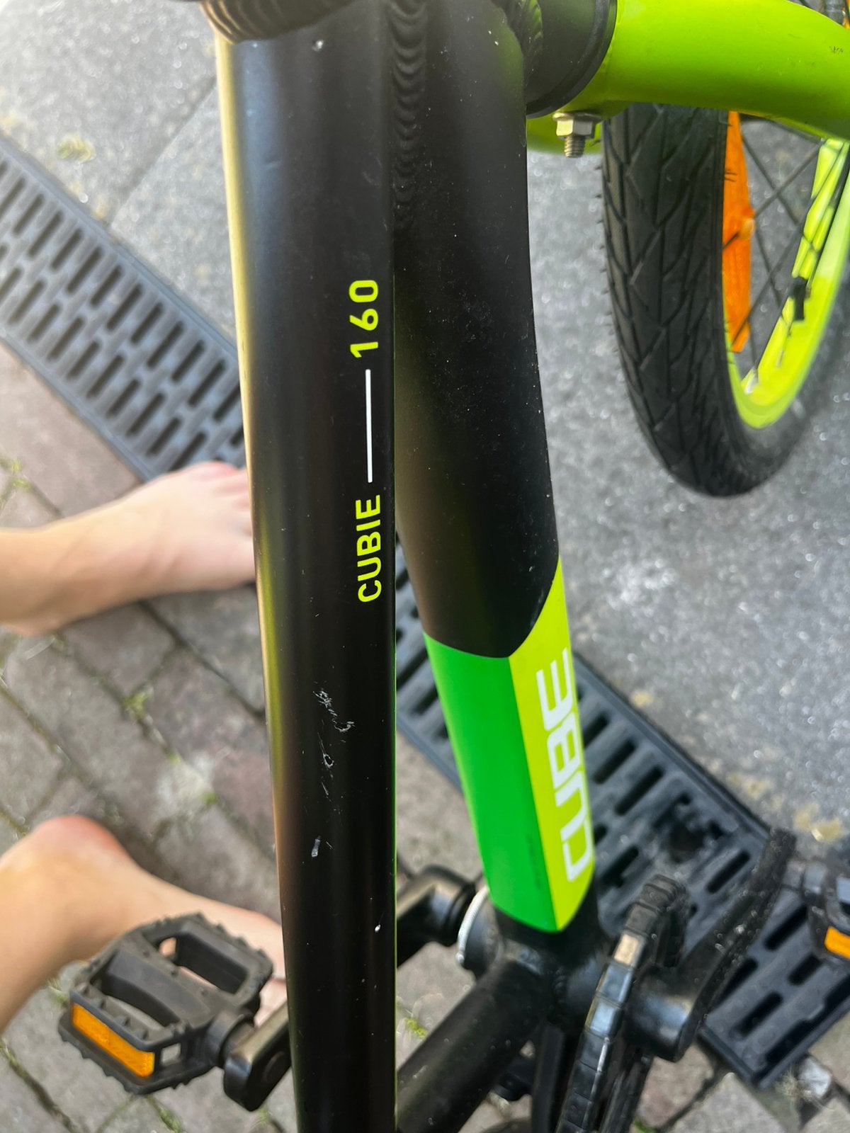 Cube Cubie 160 kinderfiets, Ophalen, Zo goed als nieuw, 16 tot 20 inch