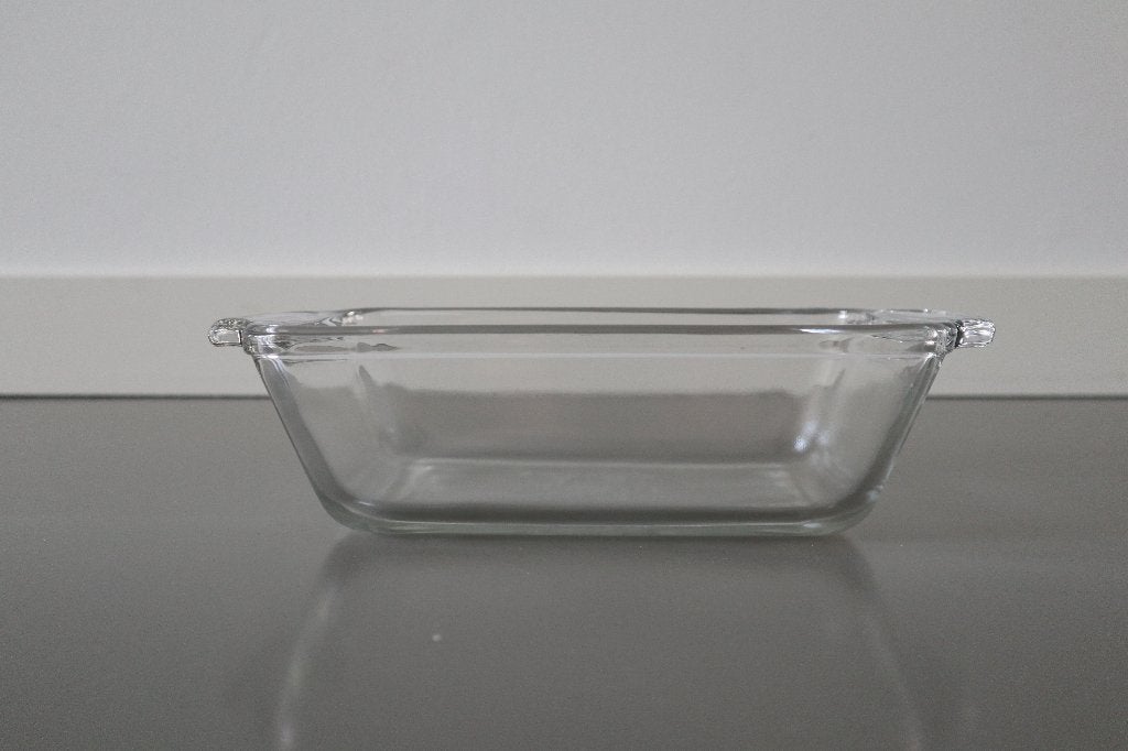 ovenschaal Anchor Ovenware Loaf Dish glas oven schaal zgan, Ophalen of Verzenden, Zo goed als nieuw, Glas