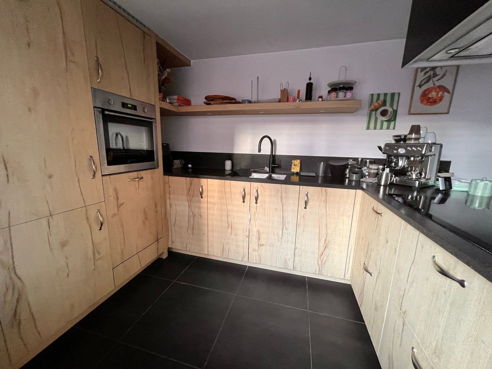 Moderne keuken uit 2019, Ophalen, Gebruikt, U-keuken, Overige kleuren