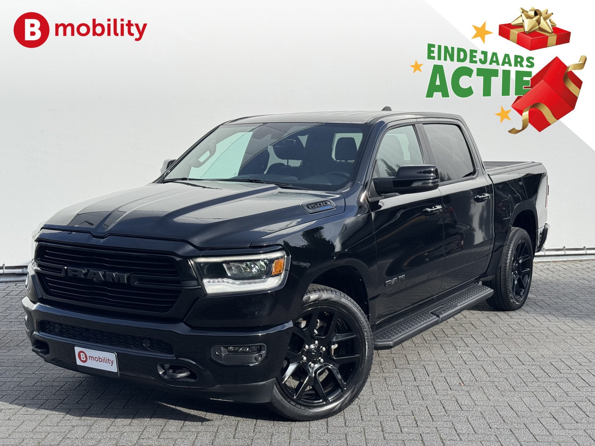 Dodge Ram 1500 5.7 V8 4x4 LPG Crew Cab Sport Trekhaak 3500kg, Auto's, Automaat, Parkeerassistent, Gebruikt, 5654 cc