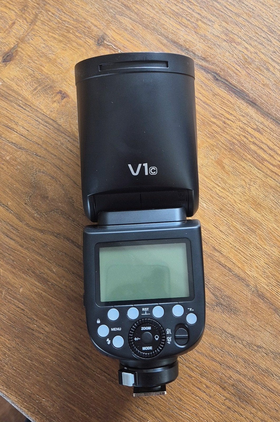 Godox speedlite v1 canon, Ophalen of Verzenden, Zo goed als nieuw, Canon, Kantelbaar
